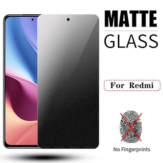 Kính Cường Lực Nhám Chống Vân Tay Cho Redmi K70 K70E K60 K50 K50s K40 GAMING K40s K30s K30 10X K20 Pro 4G 5G 2024