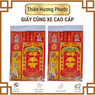 Giấy cúng xe máy, xe oto cao cấp