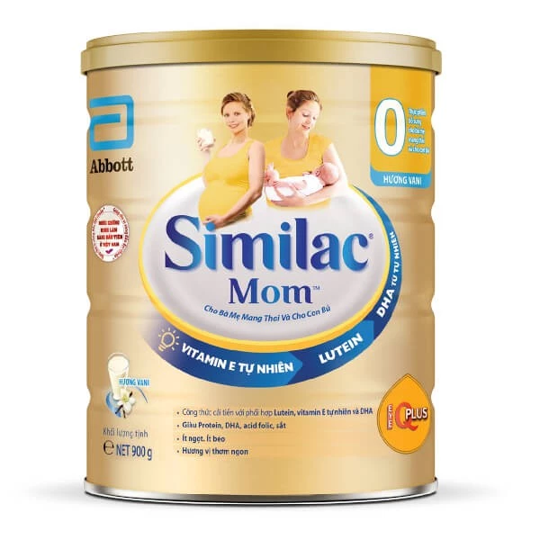 Sữa Similac Mom IQ Plus hương vani 400G Và 900G