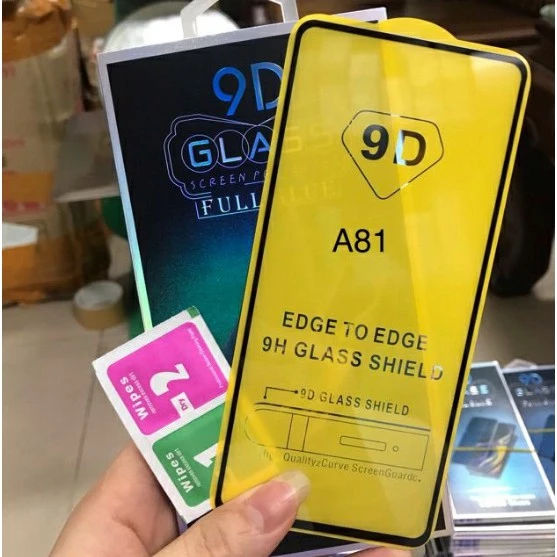 Galaxy A81_Kính cường lực 9D Full keo màn hình cao cấp