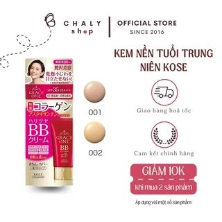 Kem nền trang điểm chống lão hoá da cho tuổi trung niên Kose Grace One BB Cream 50g Nhật Bản