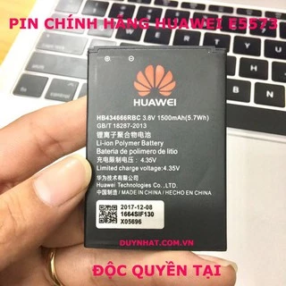 Pin Huawei E5573 - Pin Wifi Huawei E5573 1500Mah - Pin của E5573 Hàng Bóc Máy Mới 100%