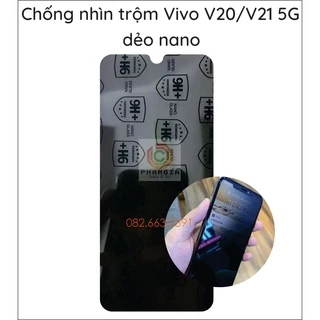 Dán cường lực chống nhìn trộm Vivo V20 / V21 5G dẻo nano