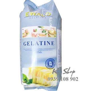 GELATINE BỘT EWALD 100g Túi Zip Trong