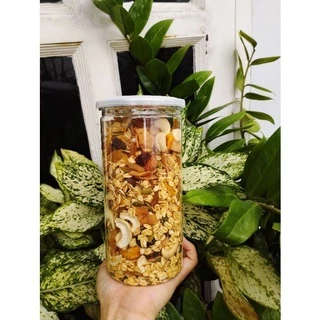 500Gr Granola ăn kiêng siêu hạt Healthy - ngũ cốc ăn kiêng không đường