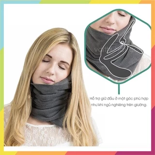 💯 Gối ngủ kê cổ giữ ấm Travel Pillow  - Euro Outlet