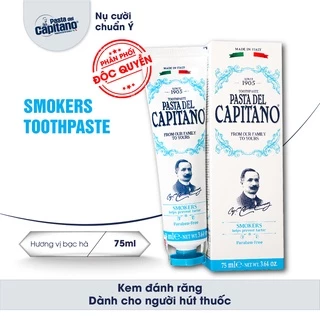 Kem đánh răng làm sạch mảng bám mùi hôi nhập khẩu Ý Pasta del Capitano 1905 Toothpaste