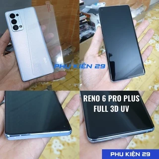 [Oppo Reno 6 Pro Plus] Dán kính cường lực FULL màn FULL keo UV Glass Pro+ 9H