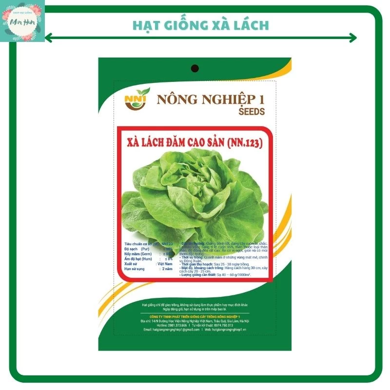 Hạt giống xà lách đăm cao sản- gói 5gram (Ảnh thật hình cuối)