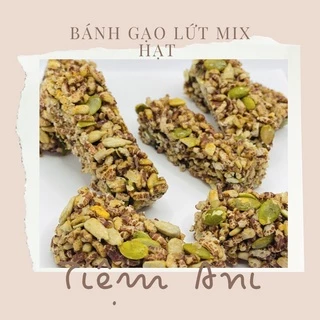 (300g) Bánh gạo lứt mix hạt healthy bánh giảm cân