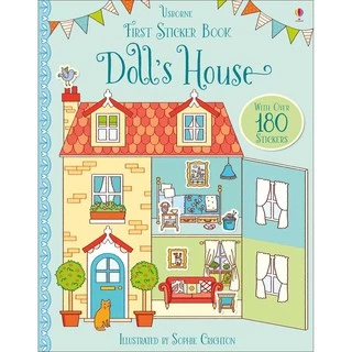 Sách - Anh: First Sticker Book: Doll's House