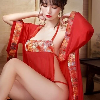 Bộ cosplay cô gái Trung Hoa, đồ ngủ quyến rũ