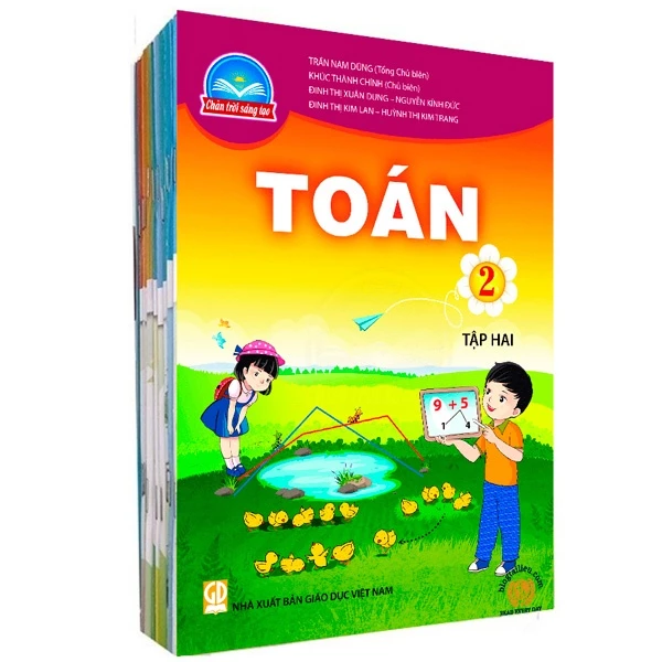 Bộ sách giáo khoa lớp 2 Chân trời sáng tạo (10 tên - Bán kèm 2 bút chì)