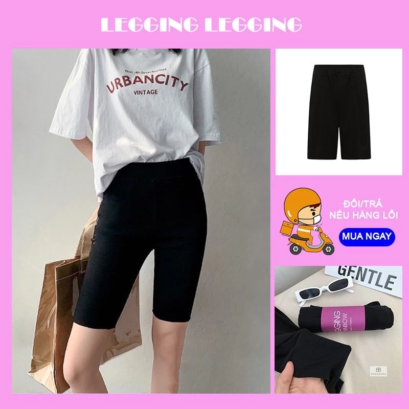 QUẦN LỬNG legging Thái co dãn mềm mịn