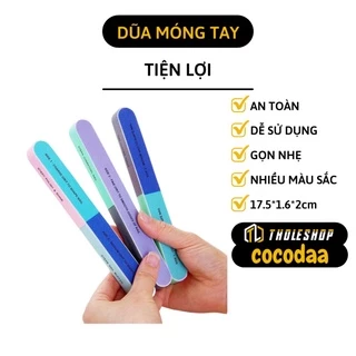 Đồ Dũa Móng Tay - Dụng Cụ Dũa Móng 6 Mặt Chuyên Nghiệp Mềm Mại, An Toàn 8007 [FREESHIP]