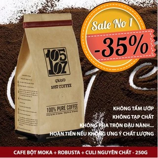 1KG Cà phê bột Moka-Robusta-Culi đặc biệt ❤️️ FREESHIP ❤️️nguyên chất không pha trộn tẩm ướp hương liệu - 1857 coffee