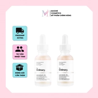 Serum The Ordinary Lactic Acid + HA sáng da mờ thâm