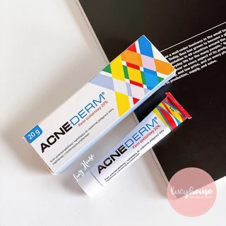 Kem giảm mụn, mờ thâm Acne Derm 20% Azelaic Acid 20g - Đủ Bill Ba Lan