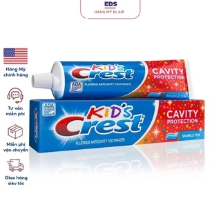 Kem đánh răng trẻ em Crest Kids date 2026 Cavity Protection chống sâu răng, bảo vệ khoang miệng - EDS Hàng Mỹ