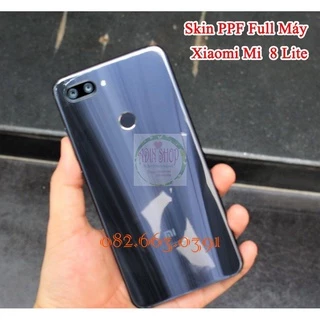 Dán PPF Xiaomi Mi 8/ Mi 8 Lite/ Mi 9 bóng, nhám cho mặt lưng