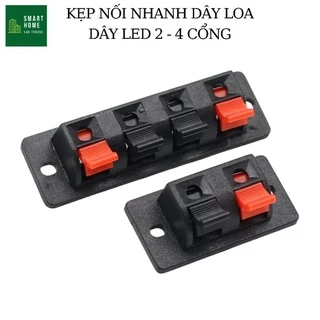 Trạm kẹp loa, kẹp LED nhanh, từ 2 - 4 chân loại nhỏ 66mm x 21mm chuyên dùng chế cháo