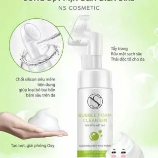 Sữa rửa mặt bông bọt mịn bùn biển 3in1 NS Cosmetic 100ml