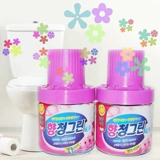 [Chính Hãng] Chai Thả Bồn Cầu  Hàn Quốc Khử Mùi Diệt Khuẩn Toilet Chai lớn 180gr