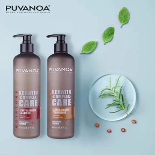 CẶP DẦU GỘI XẢ PUVANOA PHỤC HỒI TÓC MỀM MƯỢT 500ML