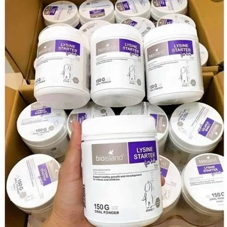 BỘT BIOISLAND LYSINE STARTER ÚC - TĂNG CHIỀU CAO-TĂNG CHUYỂN HOÁ Ở TRẺ🌸🌸