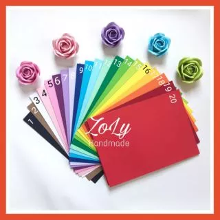 100 tờ giấy màu A4 trộn màu tùy ý (120-160gsm)