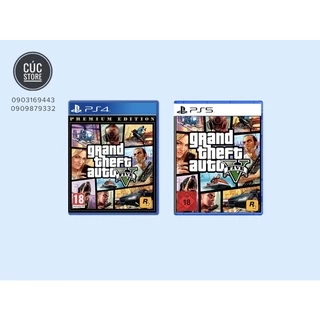 Đĩa chơi game PS4 / PS5: Grand Theft Auto V ( GTA 5)