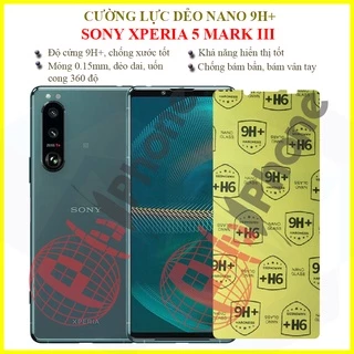 Dán cường lực dẻo nano Sony Xperia 5 Mark 3 (Xperia 5 III)