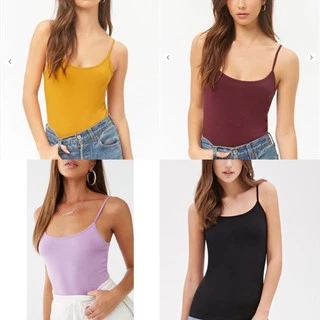 Áo F21 Dư Xịn 2 Dây Form Dài Sexy Nhiều Màu Size S M L ( Có Sẵn )