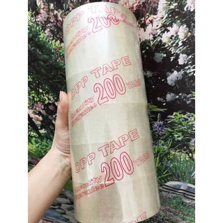 [Cây 2kg] Băng keo 200yard - 2.0kg màng keo dày dính