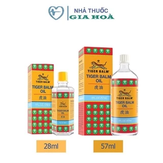 Dầu xoa bóp Tiger Balm Oil giúp giảm đau nhức, bầm tím, bong gân