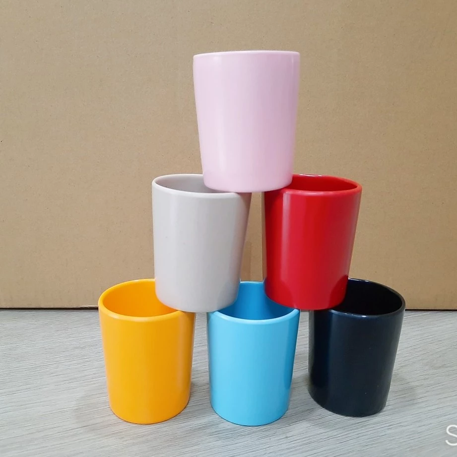 Ly Nhựa Melamine Nhiều Màu (LY05)- 5 Cái