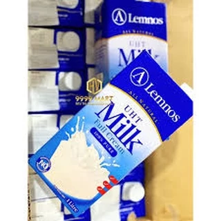 Sữa tươi tiệt trùng nguyên kem Lemnos UHT hộp 1 lít