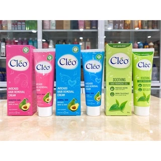 (50g) KEM BƠ TẨY LÔNG - GEL MÁT DA CLEO CHO DA THƯỜNG VÀ DA NHẠY CẢM CHÍNH HÃNG CTY