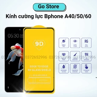 Kính cường lực Bphone A40/50/60... cường lực 9D full màn