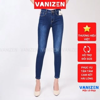 Quần Jean Nữ Lưng Cao Skinny Tôn Dáng Có Nhiều Màu Vanizen Shop mã 400