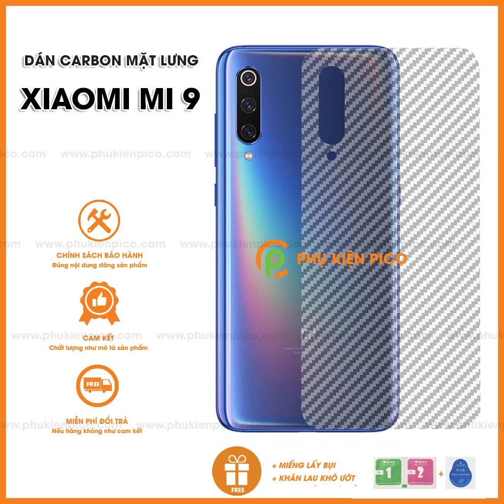 Dán cacbon Xiaomi Mi9/Mi9SE