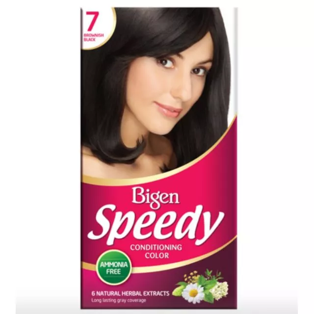 Thuốc nhuộm tóc Bigen Speedy Conditioning Color số 7