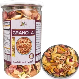 [KHÔNG YẾN MẠCH] Ngũ cốc granola siêu hạt giúp ăn kiêng giảm cân hiệu quả - 400g