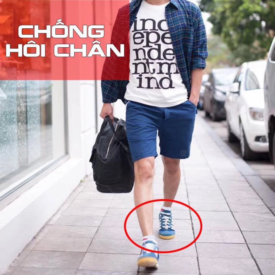 Tất vớ Uni nam cổ ngắn khử mùi chống hôi chân