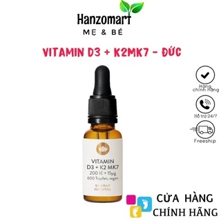 D3 k2 mk7 Sunday Natural 20ml Đức