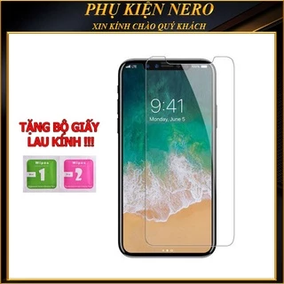 Kính Cường Lực Iphone Trong Suốt Classic 6/6s/7/7plus/8/8plus/plus/x/xr/xs/11/12/13/14/15/pro/max/promax