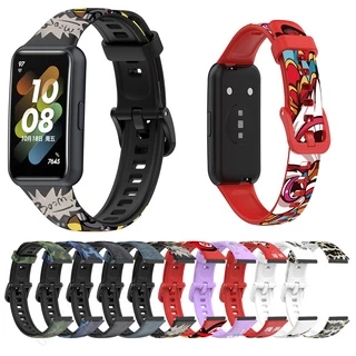 Dây Đeo Silicone Mềm Thay Thế Cho Đồng Hồ Thông Minh Huawei Band 7