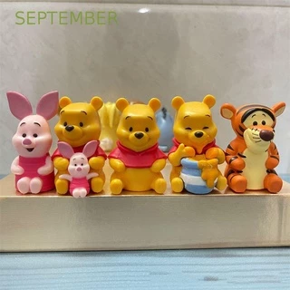 Mô Hình Đồ Chơi Trang Trí Nhà Ở Hình Gấu Pooh/Minnie Dành Cho Trẻ Em