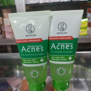 sữa rửa mặt gel acnes dành cho da nhờn 100ml