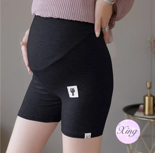 Quần short bà bầu Kitten Modal Quần short bà bầu eo cao Ba điểm đáy Quần an toàn chống chói